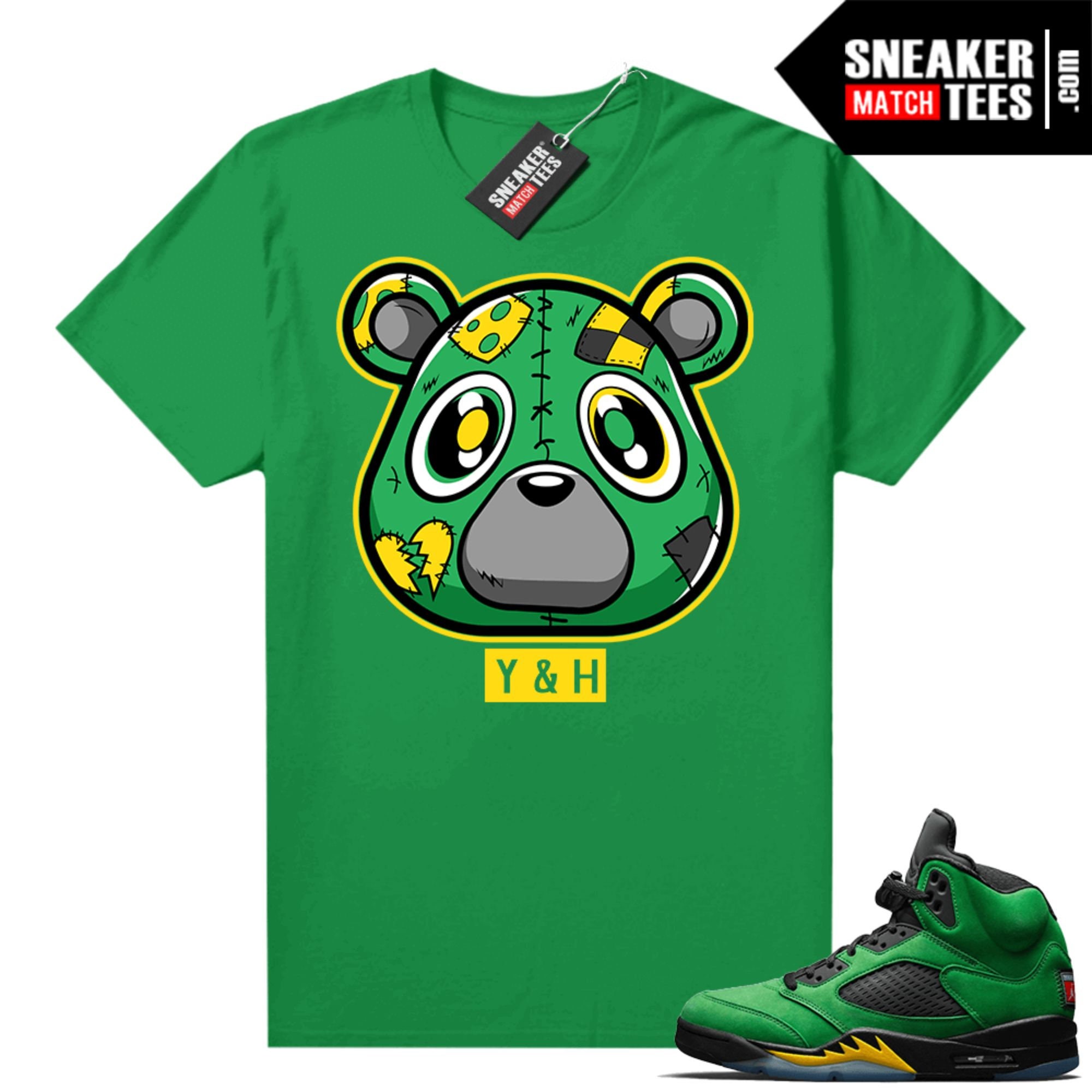 jordan 5 oregon t shirt