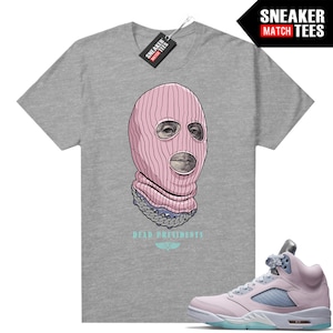 Ostern der 5s passend zu Sneaker Match Tees Heather Grey „Dead Präsidenten“