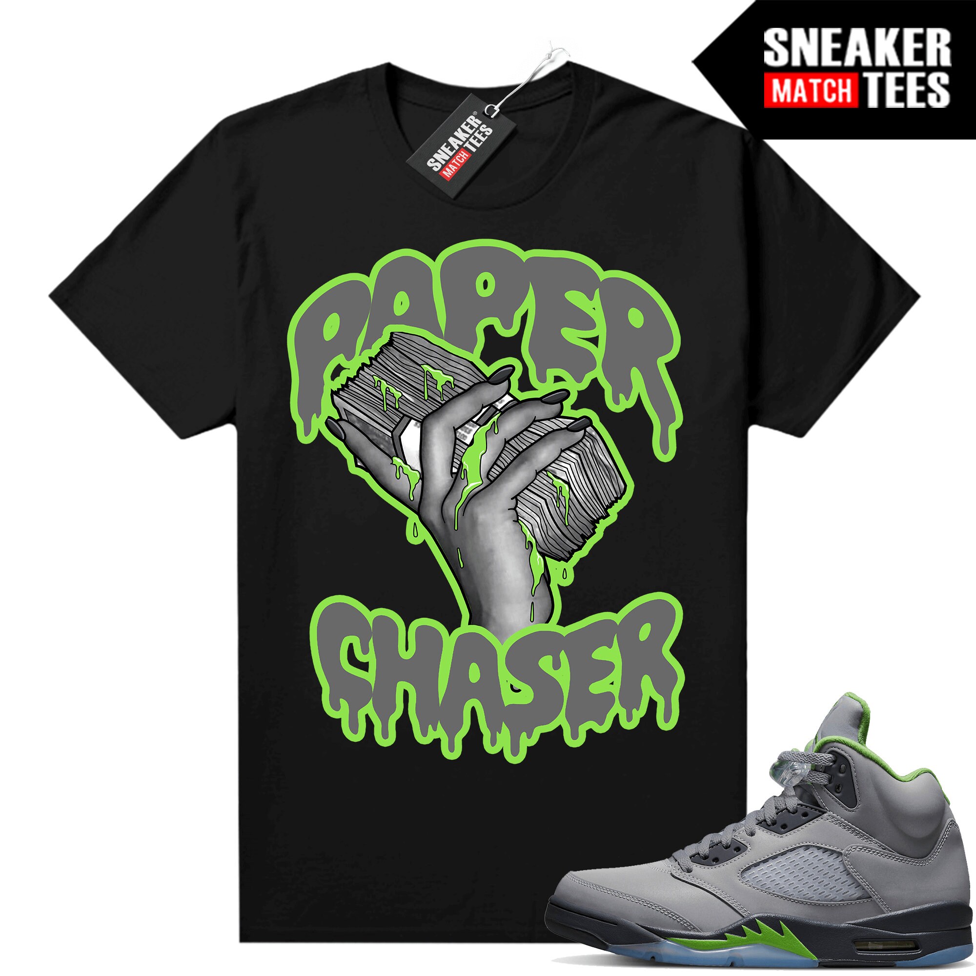 black and green jordan shirts