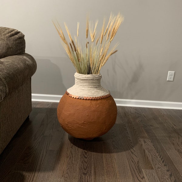 Tall Silver Floor Vases Etsy