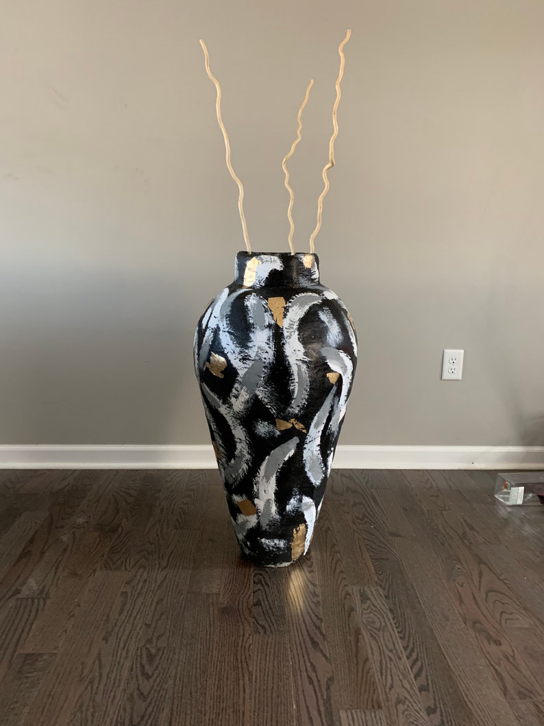 Tall Floor Vase Etsy