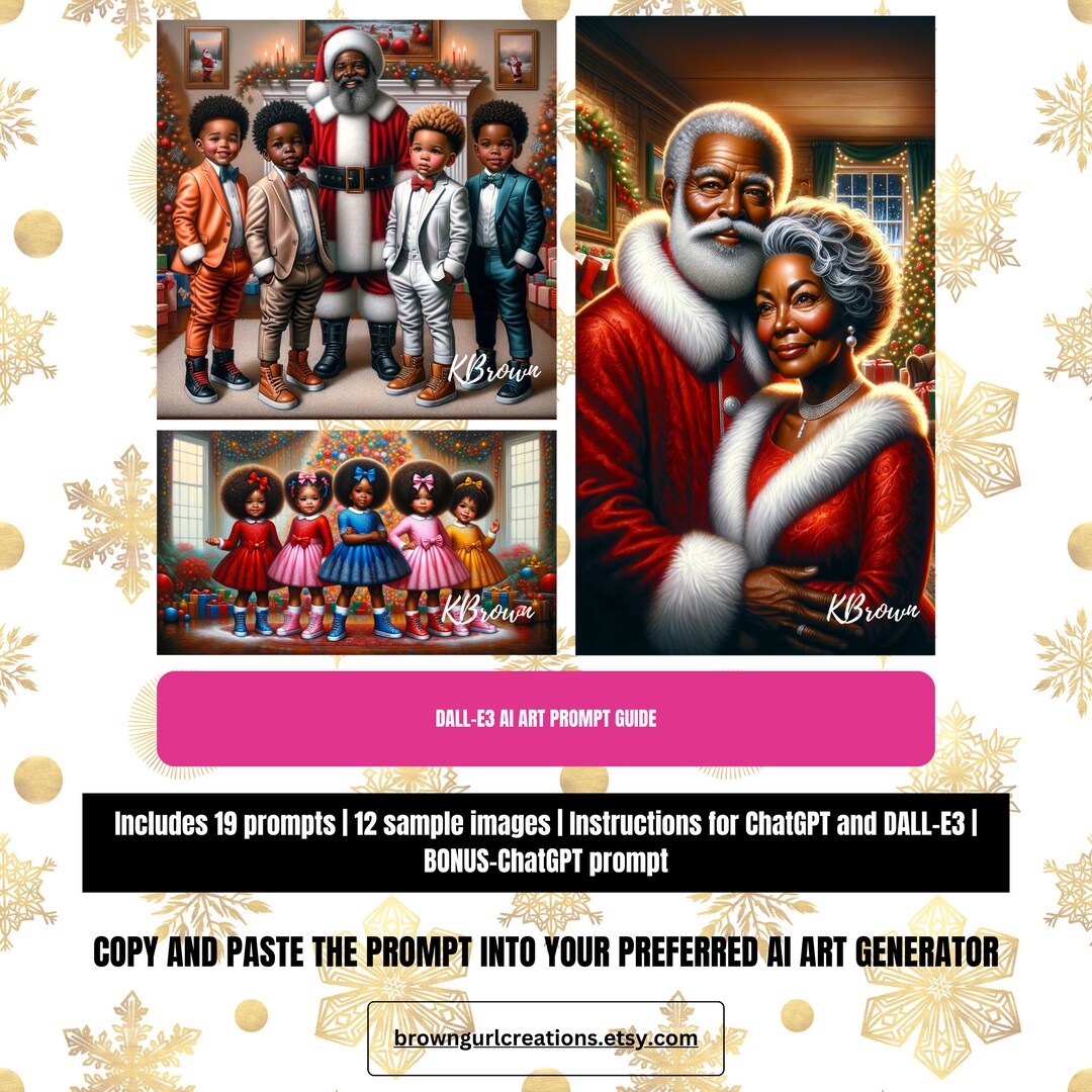 Dall-e3 & Chatgpt V4 Ai Art Prompt Guide 19 Sample Prompts - Etsy Canada
