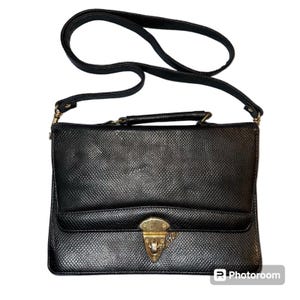 Barganza and Couture vintage sac messager unisexe sac à bandoulière sac à main cartable