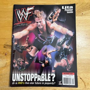 Vintage WWE WWF Wrestling Magazine December 2001 World Wrestling Federation