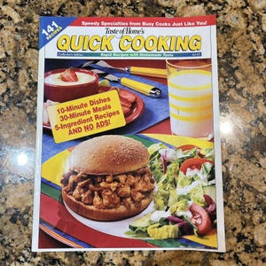 Taste of Homes Quick Cooking Magazine Collectors Edition Recipes