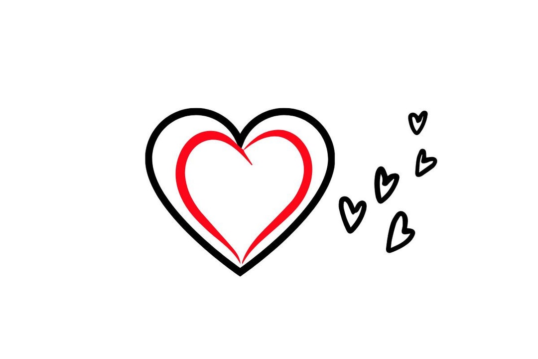 PRINTABLE HEART - Etsy