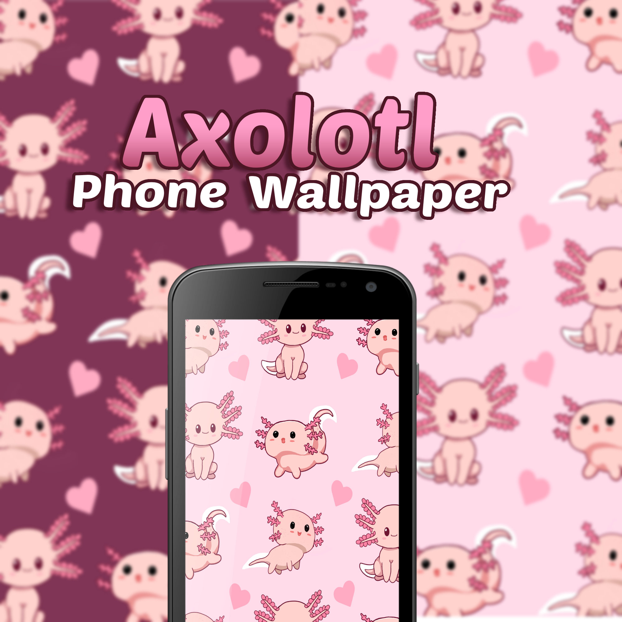 AXOLOTL cute HD phone wallpaper  Pxfuel