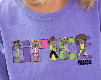 Spice Mice Cotton Graphic Tee | Northern Getaway Reflections Vintage 90s 00s Retro Kidcore Nostalgia Y2K Baby Tee Aesthetic Comfort Colors