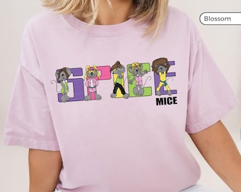 Spice Mice Cotton Graphic Tee | Northern Getaway Reflections Vintage 90s 00s Retro Kidcore Nostalgia Y2K Baby Tee Aesthetic Comfort Colors