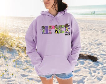 Spice Mice Pullover Hoodie | Vintage Northern Reflections Getaway Inspired Wannabe Forever Girls Parody 90s 00s Besties Pop Music Lyrics