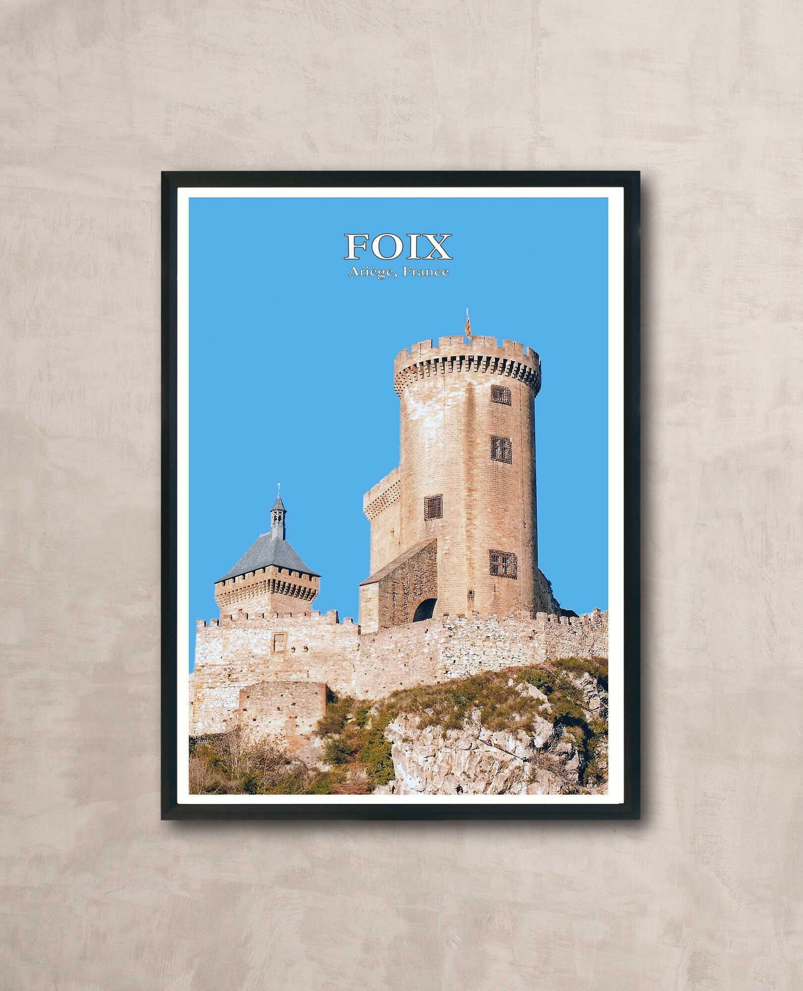 Affiche Château de Foix