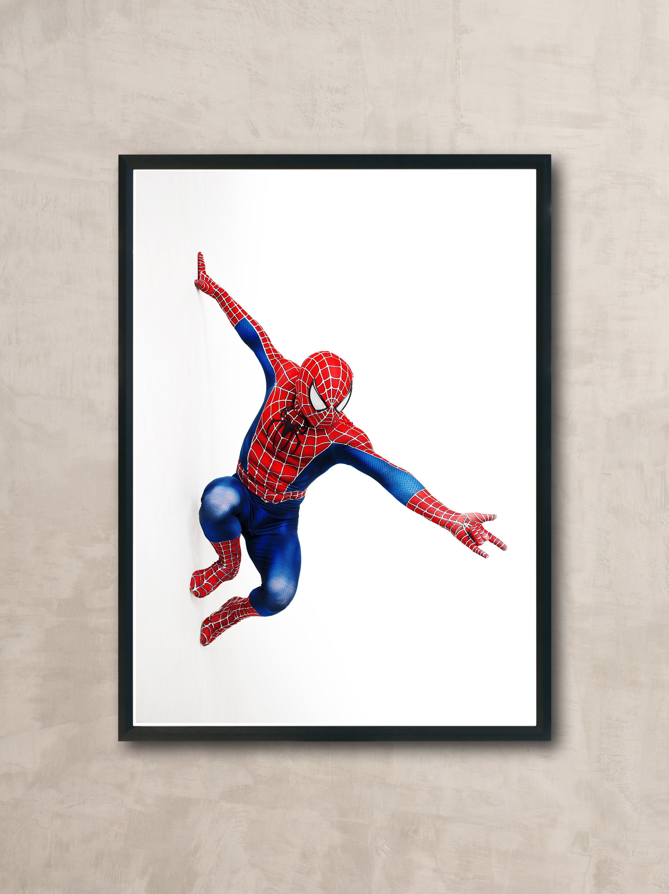 Poster Affiche Minimaliste Spiderman