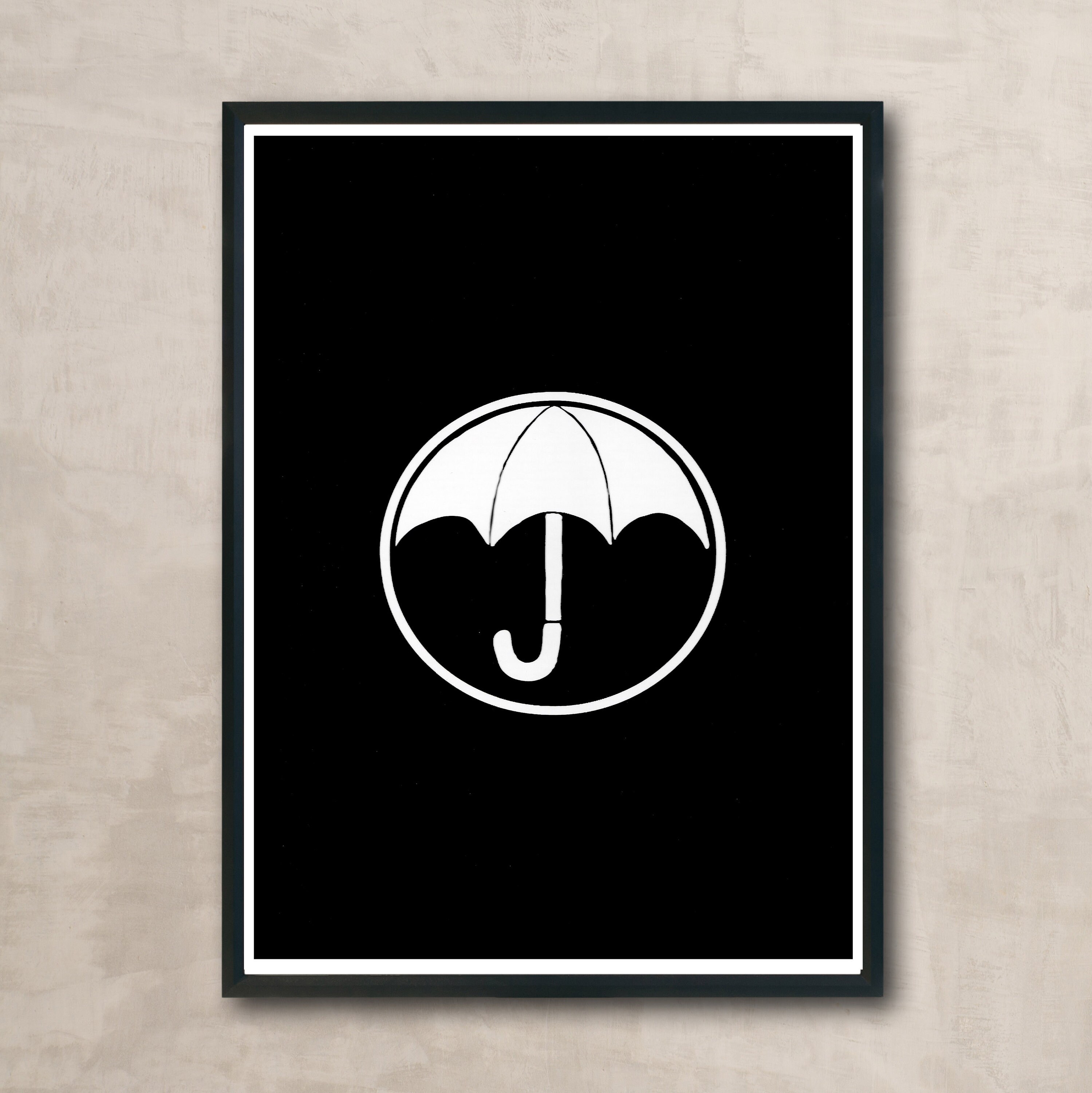 Poster Affiche Minimaliste Umbrella Academy