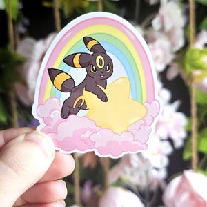 Rainbow Umbreon Sticker