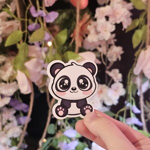 Pegatina de oso panda