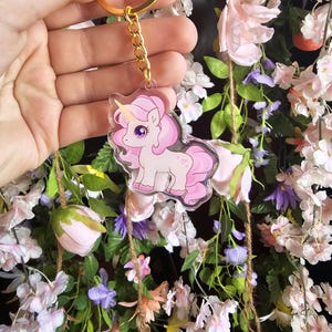 Unicorn keychain