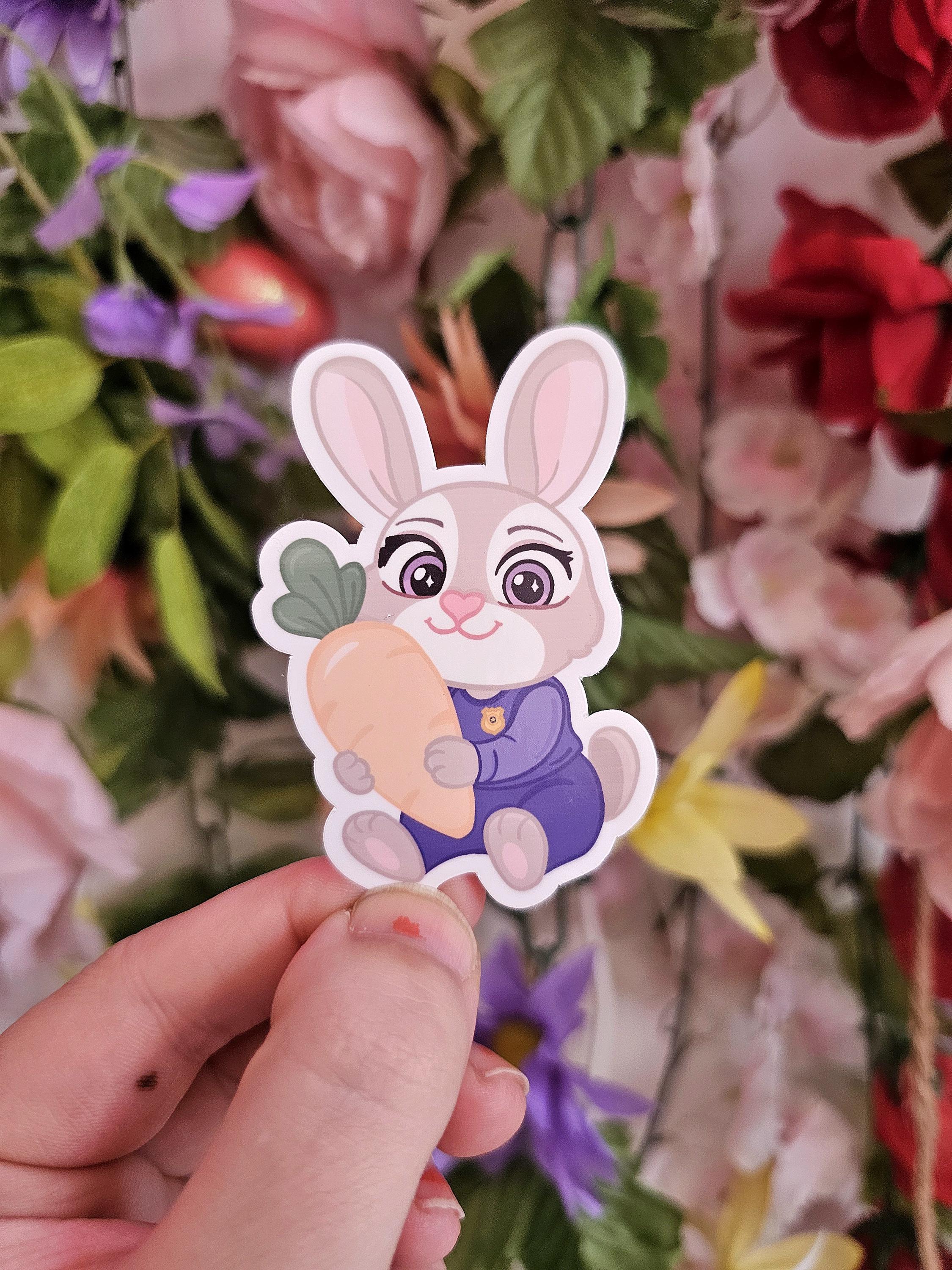 Judy ジュニアスタイル ステッカー#693 Judy Hopps Sticker - Etsy