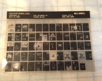 Microfiche scrapbooking journaling collages vintage magazine pages