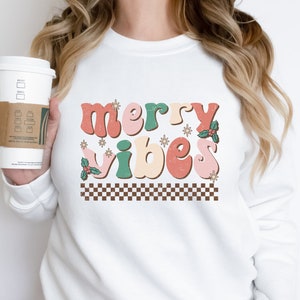 Christmas sweatshirt,Christmas Sweater Women, Christmas Shirt, Christmas Sweater Vintage,Sweatshirts For Women Trendy Crewneck