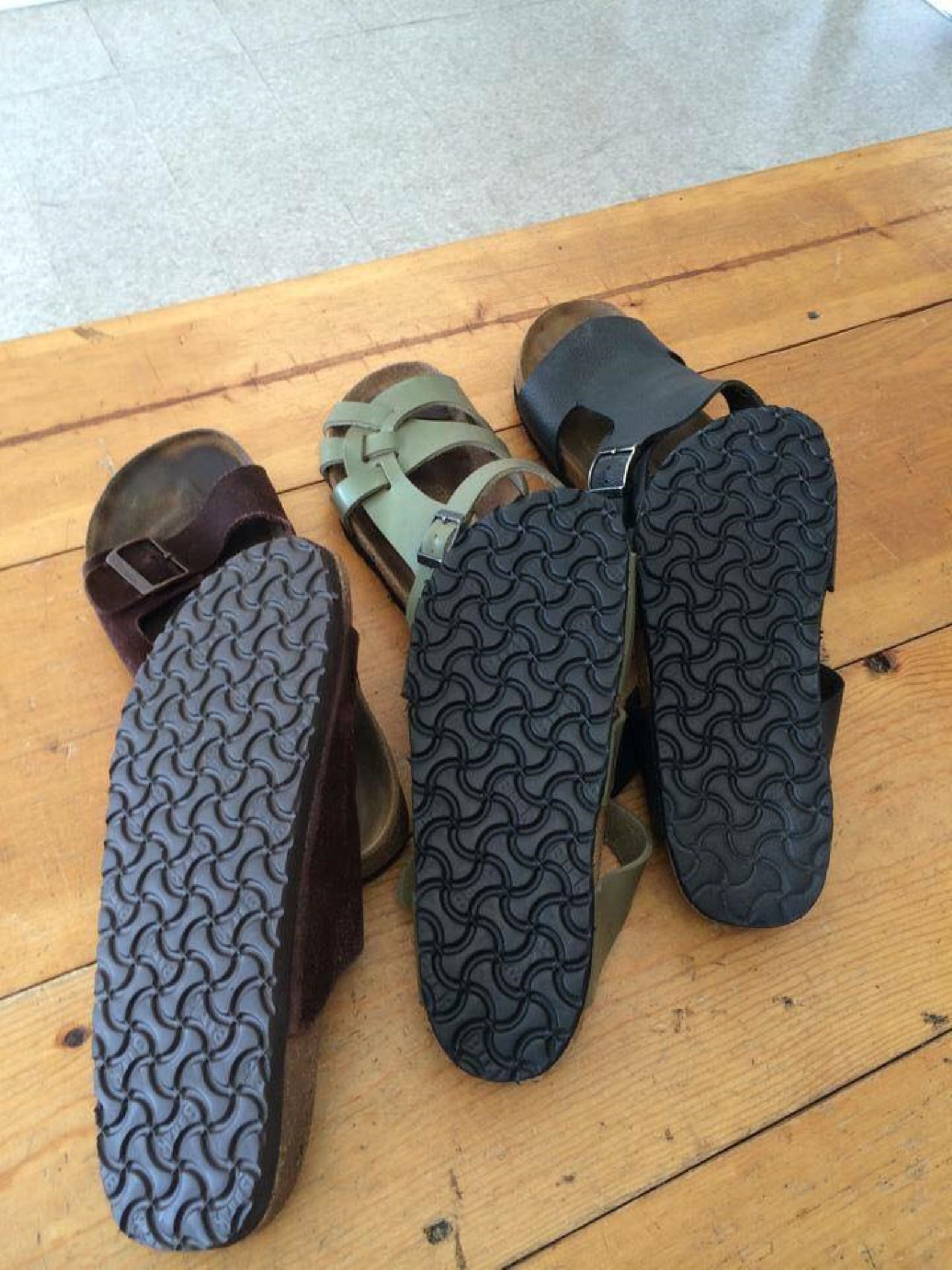 Birkenstock New Soles Installed and Footbeds - Etsy