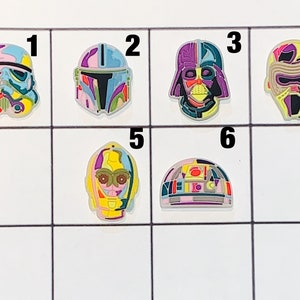 Space Trooper Charms