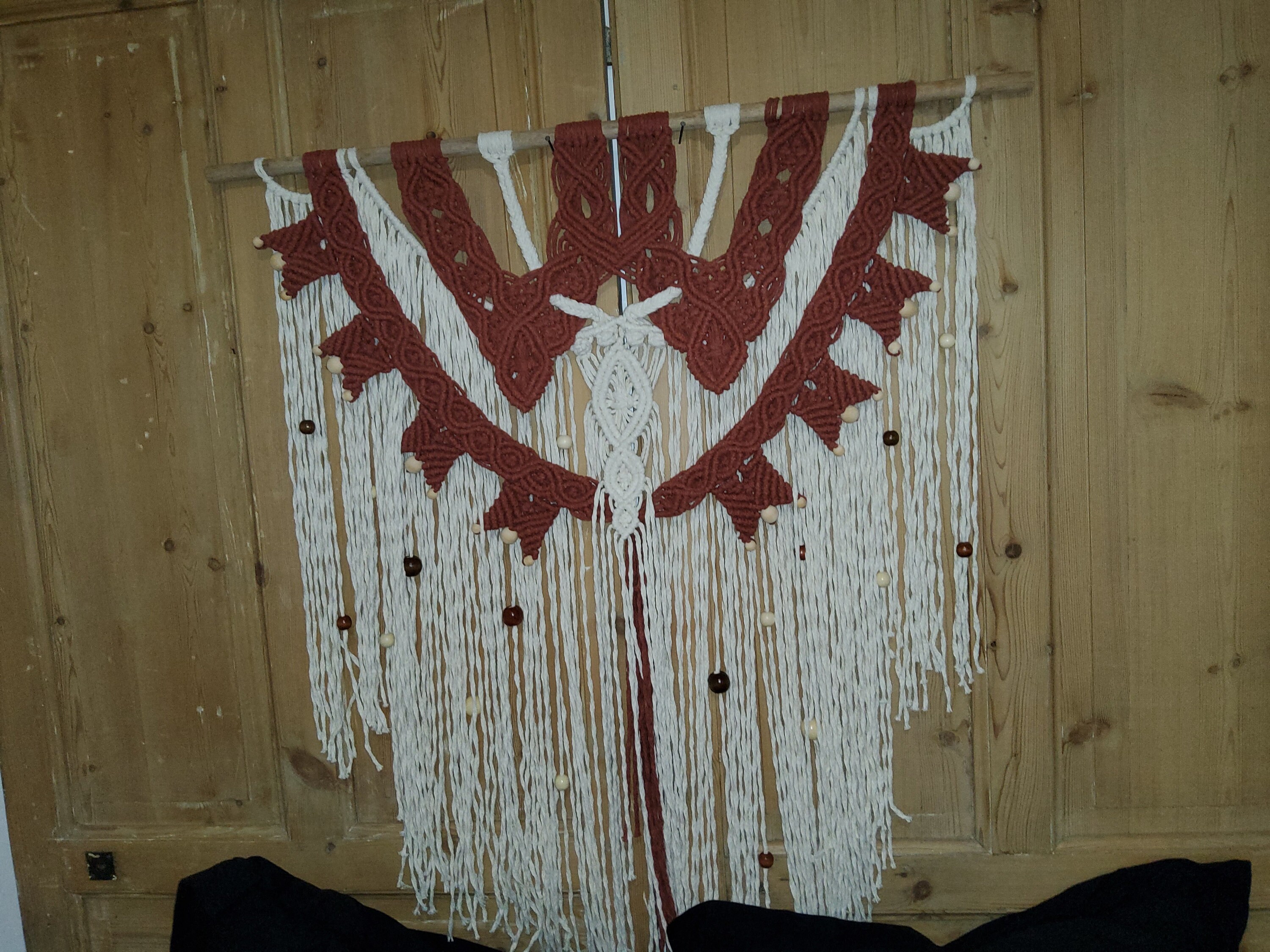 Suspension Murale en Macramé