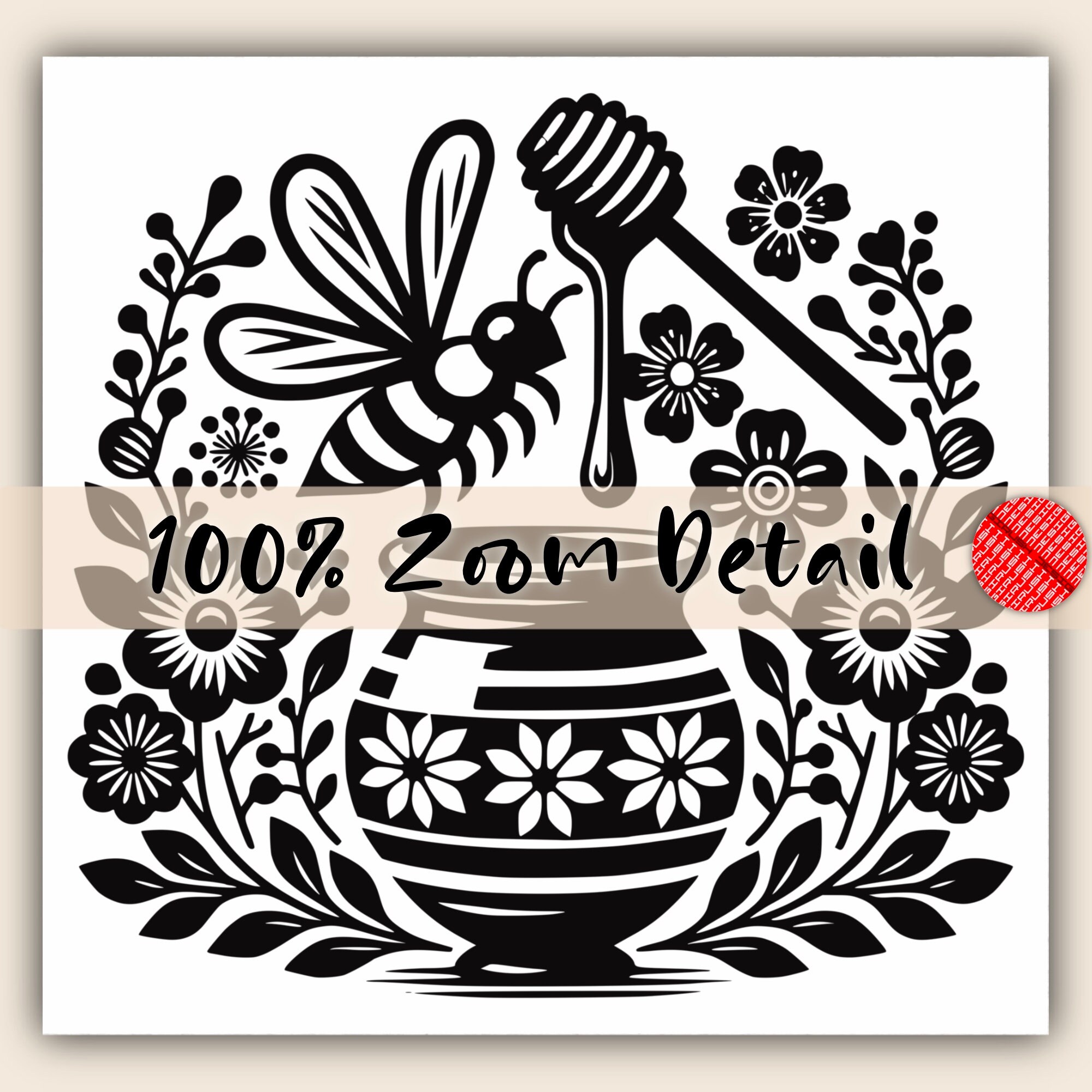 Tea Party Folk Art Procreate Stamps Scandinavian Folk Art Birthday Cake ...