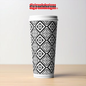 Aztec Pattern SVG Seamless Native American Repeat Pattern Background ...