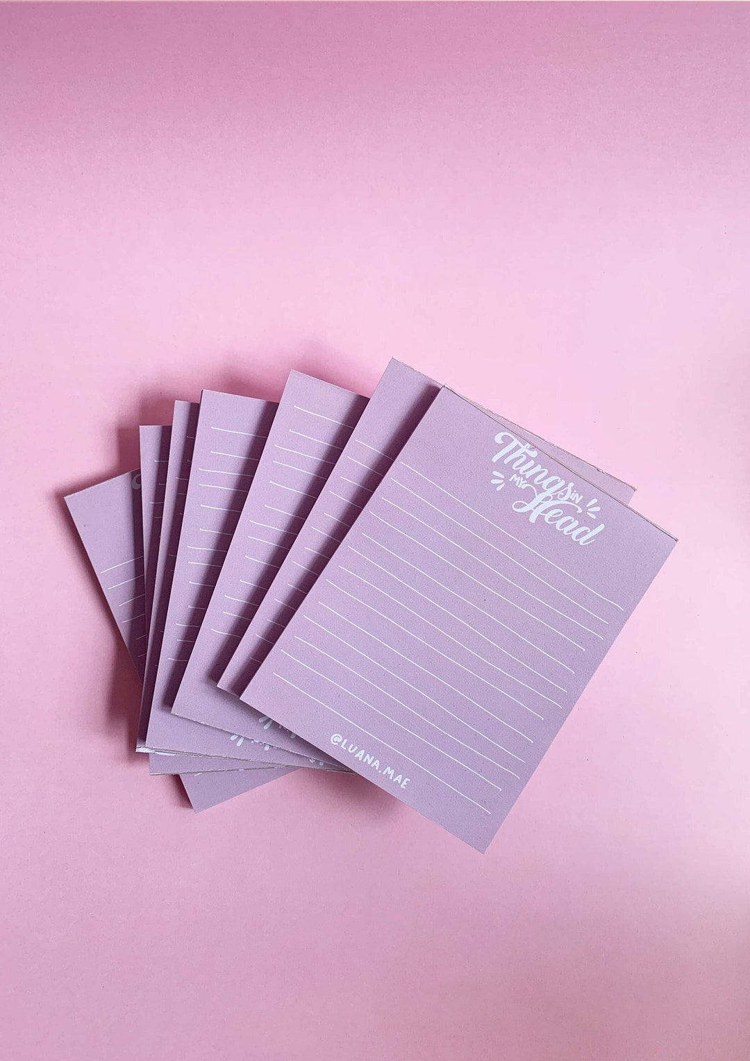 Things in My Head Notepads Etsy Australia