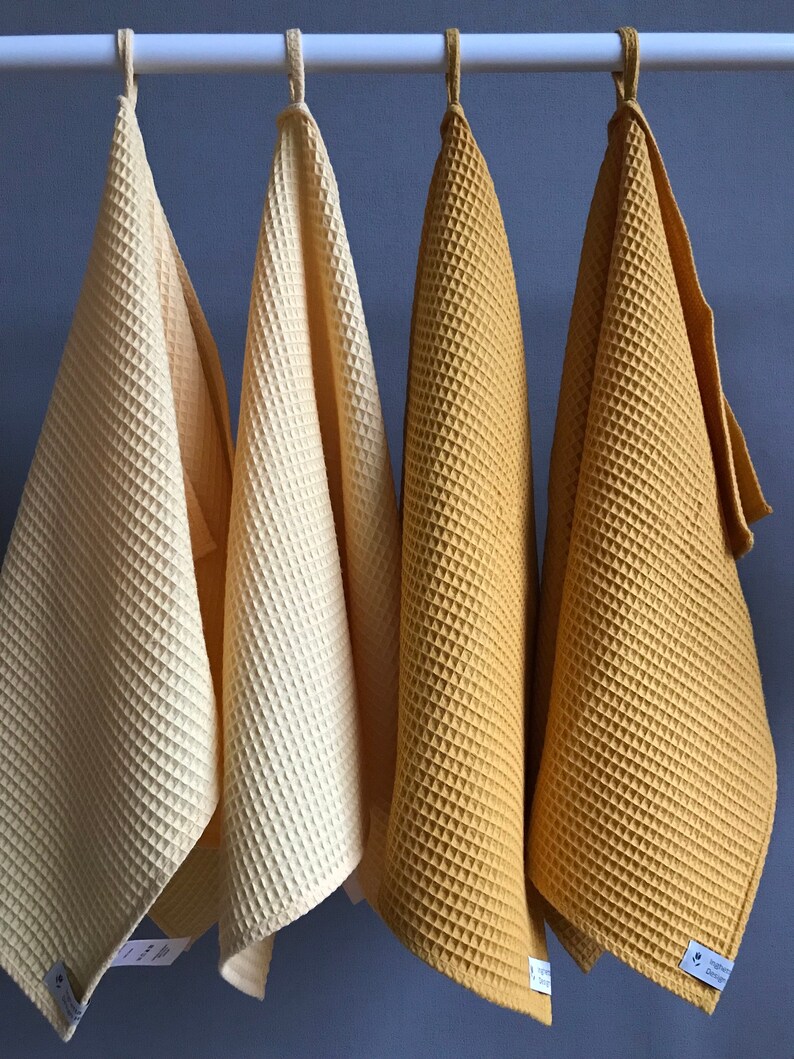 InghettaDesignHome Waffle Tea Towels - Thumbnail 5