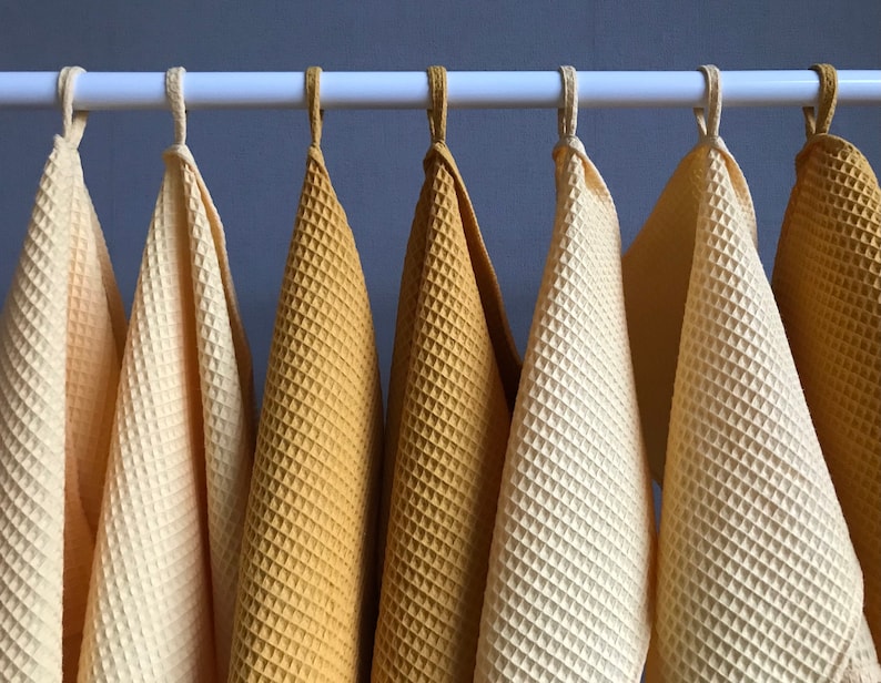 InghettaDesignHome Waffle Tea Towels - Thumbnail 4