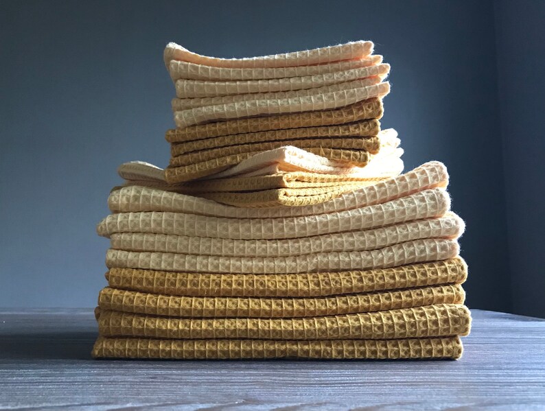 InghettaDesignHome Waffle Tea Towels - Thumbnail 3