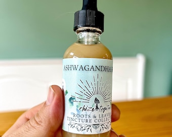 Dual Extract Ashwagandha Root Tincture: Herbal Supplement