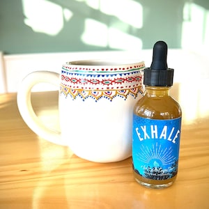 EXHALE Evening Tincture: Reishi, Shiitake, Chamomile & Lavender