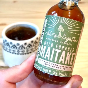Wild Foraged Maitake Mushroom Tincture - Dual Extract