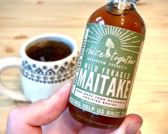 Wilde maitake-paddenstoelentinctuur - dubbel extract