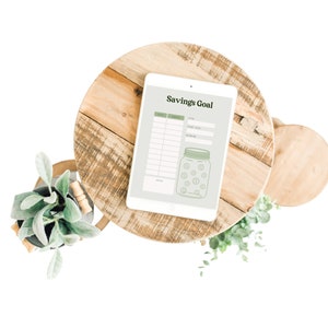 savings goals Digital Download| Financial literacy| Financial Organization| Cute Money Organization| Financial Freedom| Money Goals| Cute
