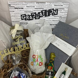 Graduation Celebration, Graduation Gift Box, College Graduate Gift