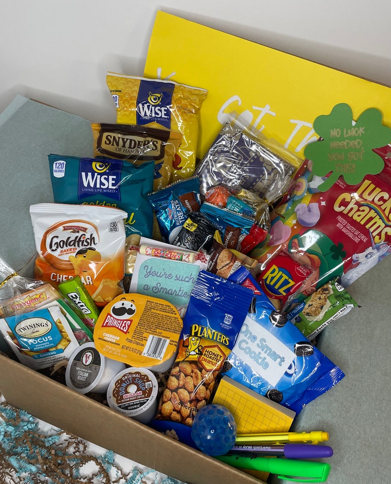 Finals Survival College Care Package Finals Care Package Etsy