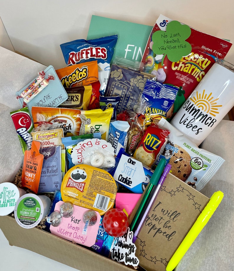 Finals Survival College Care Package Finals Care Package Etsy
