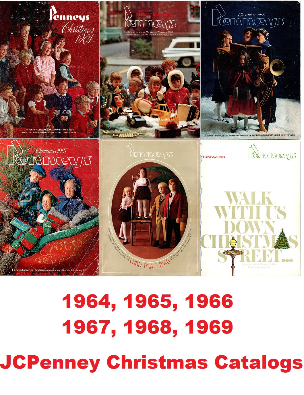 Jcpenney Christmas Wish Book Catalogs (on Disc or USB Flash Drive) Etsy