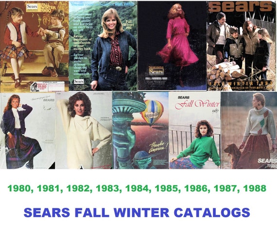 Sears Seasonal Big Book Catalogs on Disc or USB Flash Drive 