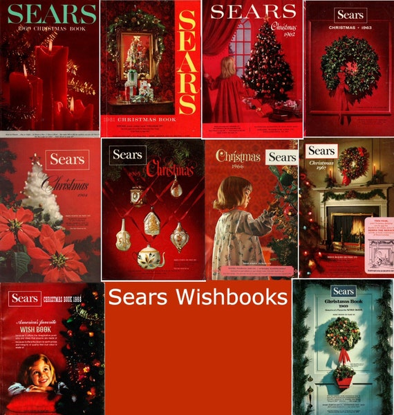 Sears Christmas Wish Book Catalogs (on Disc or USB Flash Drive) - Etsy