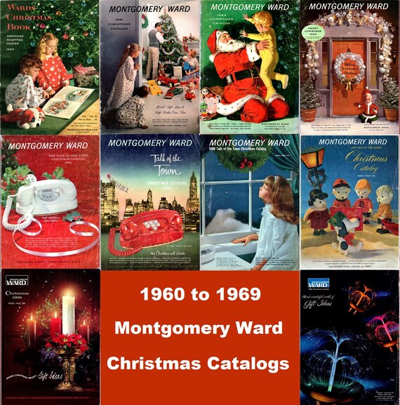 Montgomery Ward Christmas Catalogs 1960-1969 - Etsy