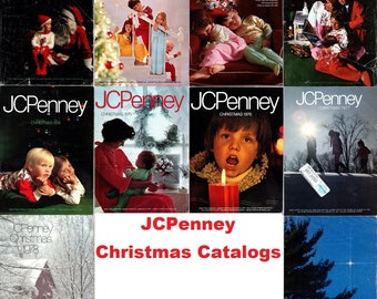 JCPenney Christmas Wish Book Catalogs (on Disc or USB Flash Drive)