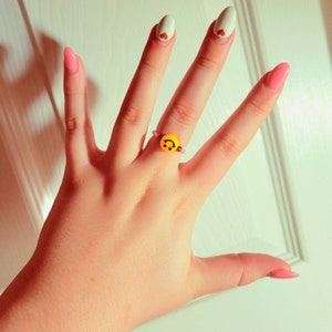 Miles of Smiles Beaded Ring