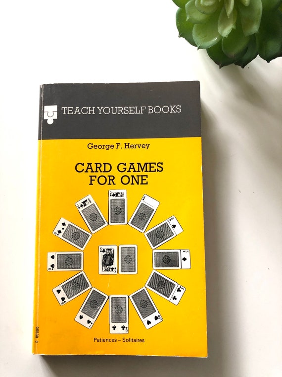 SALE Vintage Card Games for One Etsy