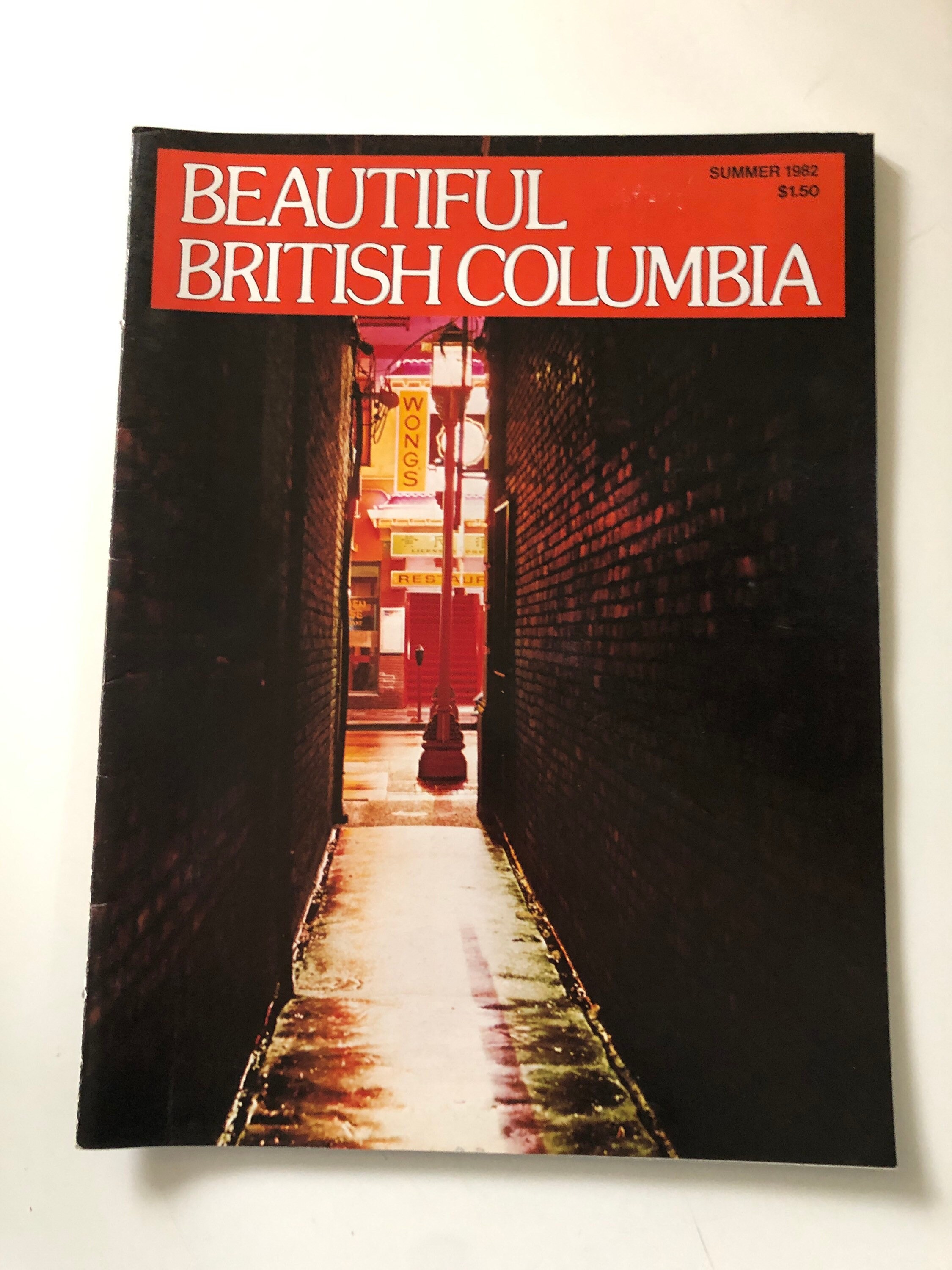 SALE 3 Retro Magazines Beautiful British Columbia Stunning