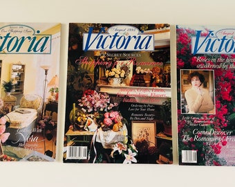 3 Vintage Victoria Magazines August 92/93/96