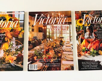 3 Victoria Magazines November Issues 95/96/98